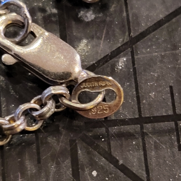 Judith Ripka Sterling Silver 925 Chain with Pearl Pendant Necklace - Picture 4 of 8